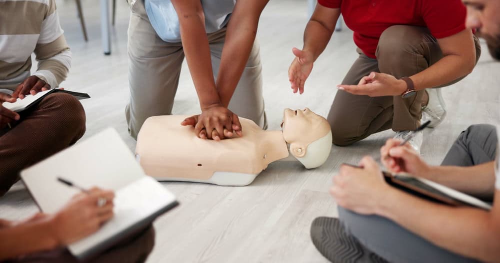 CPR training