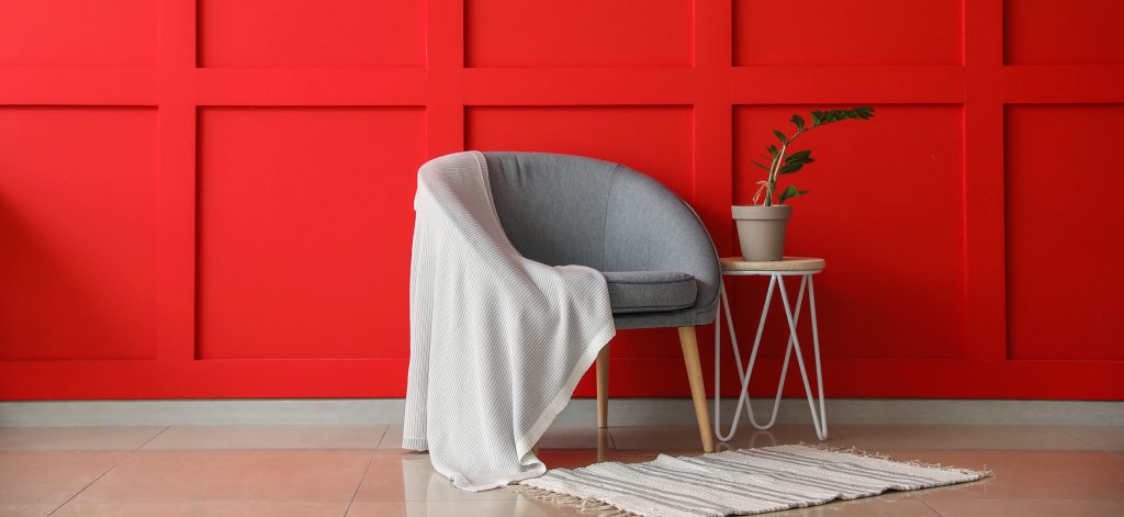 red interiors