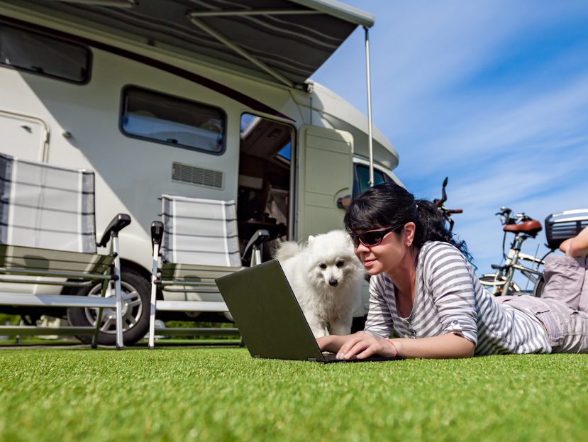 Touring Caravan Site