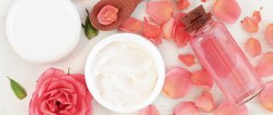 rose scented beauty products