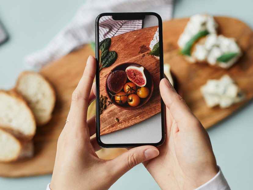 Instagram food photography