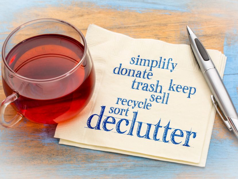 decluttering to save money