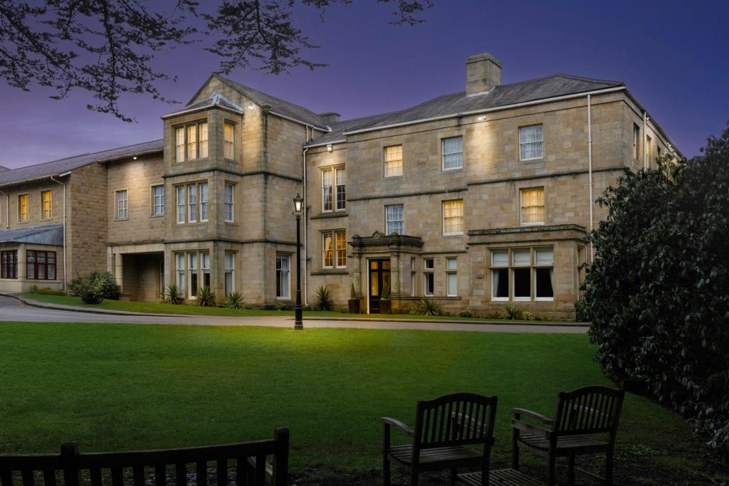 The charming Yorkshire is staying in Weetwood Hall