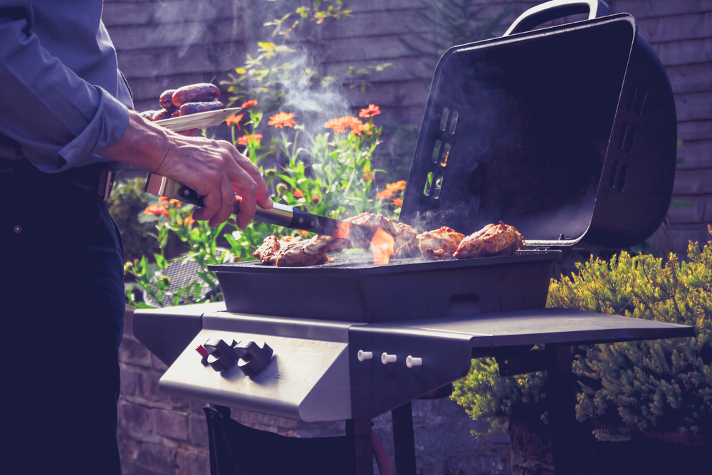 BBQ or outdoor kitchen
