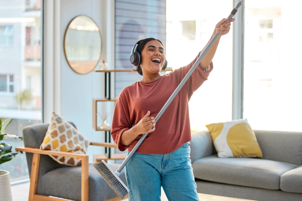 is cleaning good for mental health