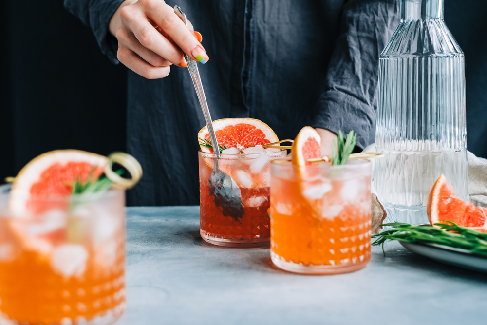 low-calorie summer drinks