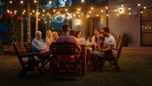 summer BBQ lighting ideas