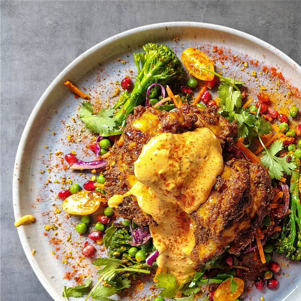 Buttermilk and harissa chicken recipe