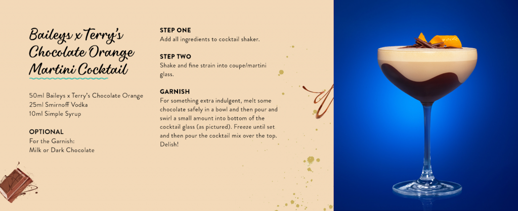 Baileys Terry’s Chocolate Orange Liqueur