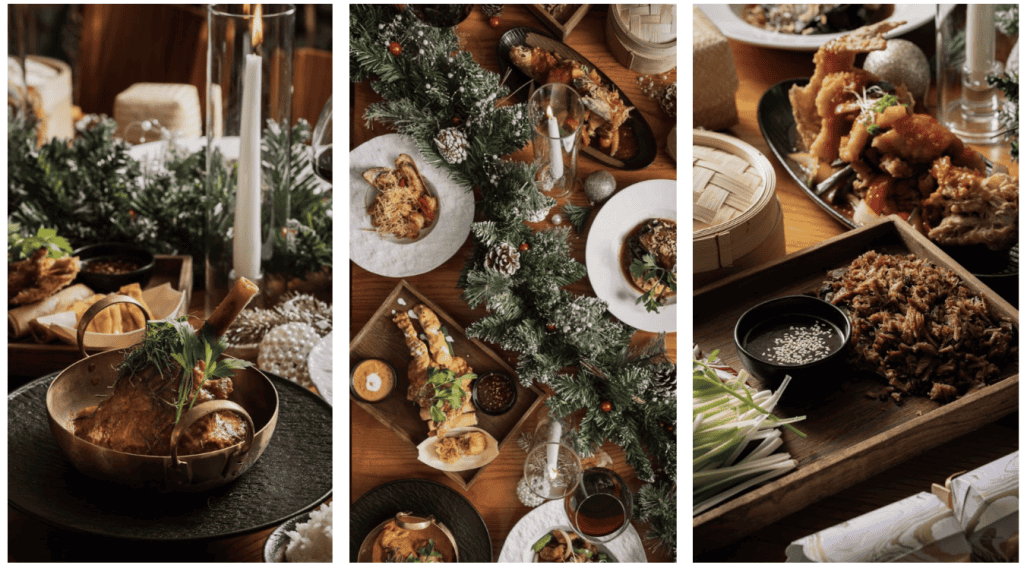 Christmas dining at Thai Square