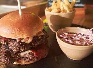 Smash burger at The Cupola - credit, The Cupola