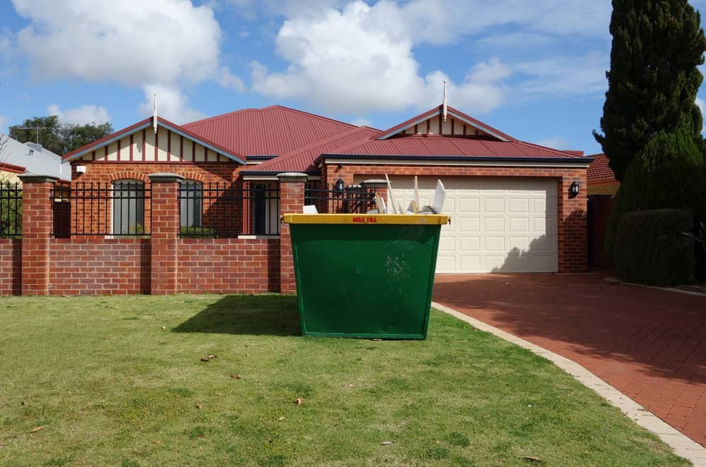 skip hire for home renovation