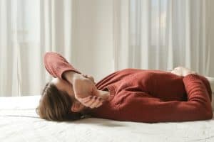 women ignoring anxiety