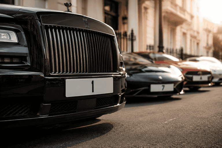short number plates