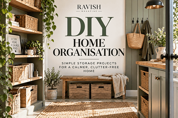 DIY Home Organisation Ideas: Easy Storage Projects for Every Room